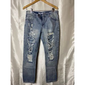 Destroyed Boyfriend Jeans